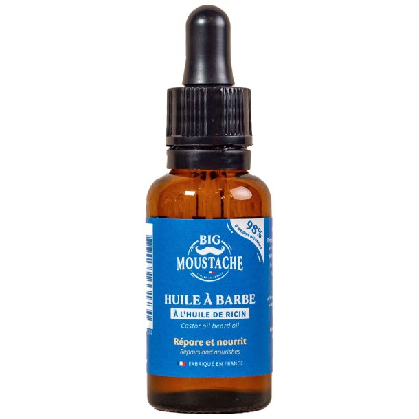 Naturlig Skgolie Big Moustache Huile de Rasage