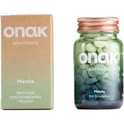 Naturliga tandkrmstabletter 150 st. Onak Infinite Menta v1.1