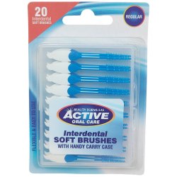 Soft Sticks Active Oral Care Interdental Soft Brushes