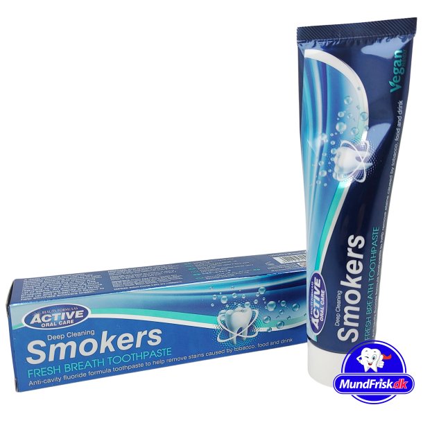 Whitening Tandpasta Active Oral Care Smokers Fresh Breath 100 ml.