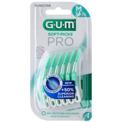 GUM Soft-Picks PRO Mellemrumsbrster 30 stk. Medium