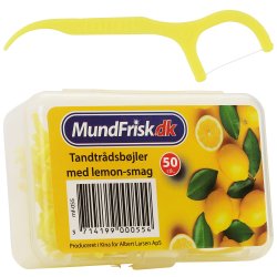 Tandtrd Lemon MundFrisk Flosser 50 stk.
