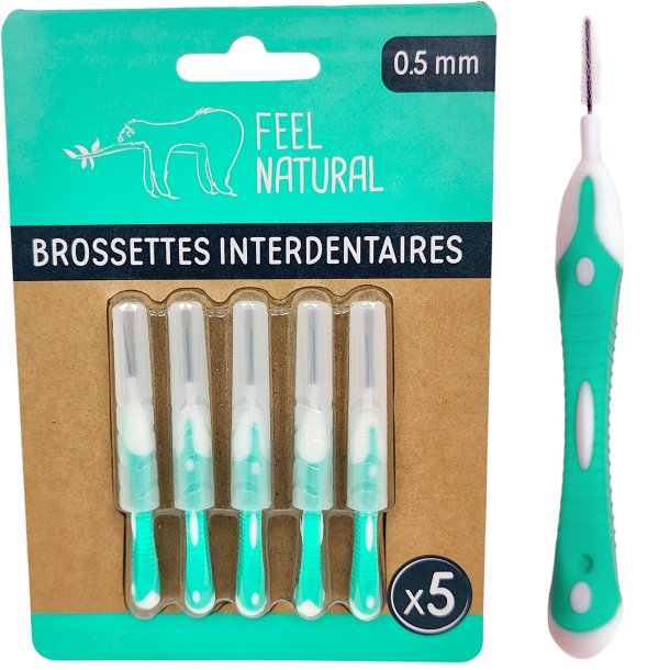 Gapborstar Feel Natural 0,5 mm GRN