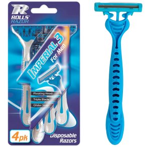 Engangsskrabere Rolls Razor Imperial For Men 4-pk.