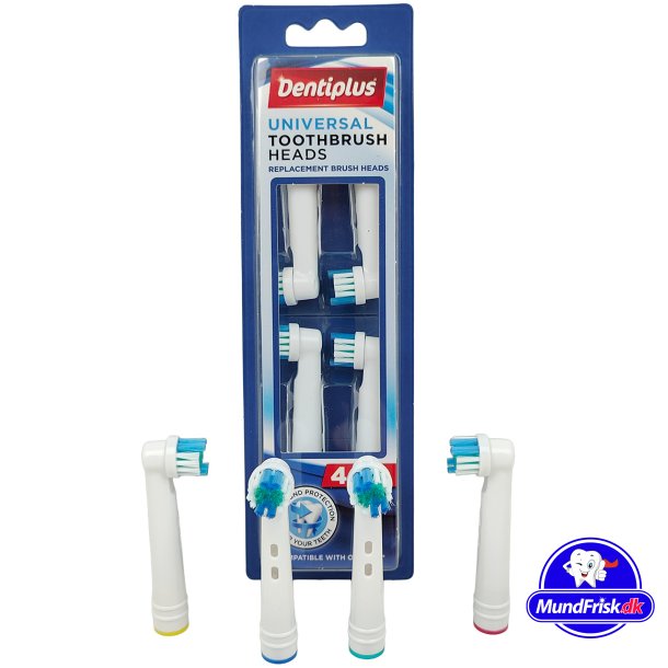 Brstenkpfe fr Oral-B 4 Stk. DENTIPLUS kompatibel