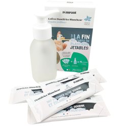 Naturlig Tandpasta Pimpant Whitening Pumpeflaske + 4 Refills