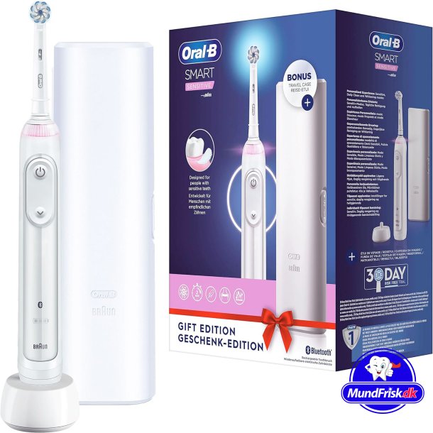 Oral-B SMART Sensitive Elektrische Zahnb&uuml;rste + Reiseetui