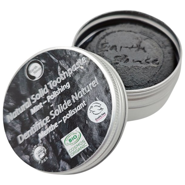 Organisk solid tannkrem Earth Sense Polering 40 gr.