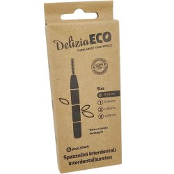 Bredygtige Mellemrumsbrster Delizia Eco 0.40 mm ISO 0