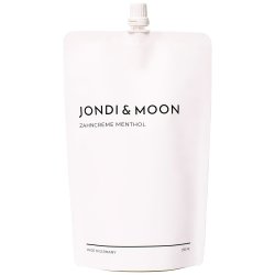 Naturlig tandkrm Jondi &amp; Moon Menthol Refill 250 ml.
