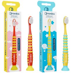Supermjuk barntandborste Nordics Rocket 10500