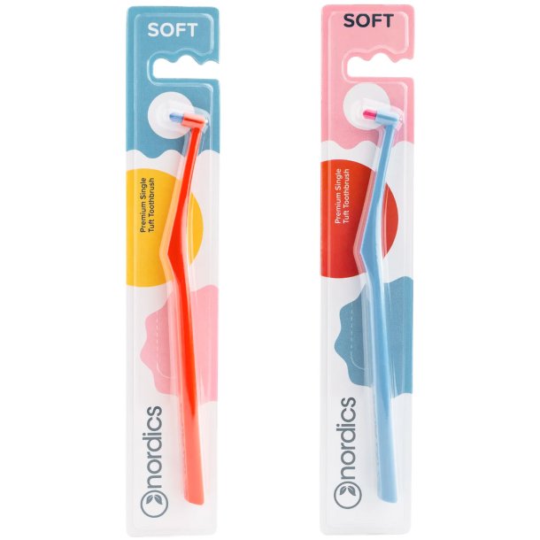 Solo Mono Tandbrste NORDICS Expert Single Tuft SOFT