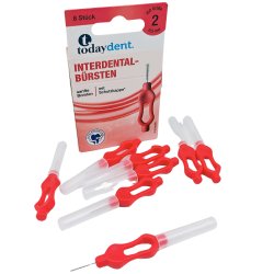 Mellemrumsbrster 8 stk. Today Dent 0.5 mm ISO 2 RD