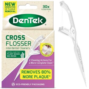 Miljvenlig Tandtrd DenTek Eco Cross Tandtrdsbjler