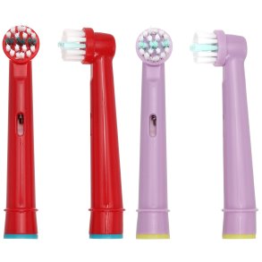 Power Kids Brstehoveder Til brn Oral-B Kompatible RD/PINK