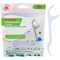 Tanntrdhengere Setablu Arch Flossers 50 stk.
