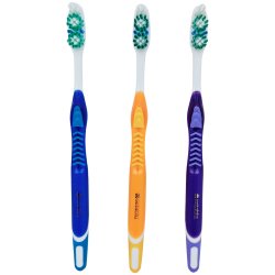 Tandborstar 3 st. Setablu Triple Force Medium
