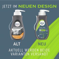 Veet Men Hrfjerning Creme Sensibel Hud 400 ml.