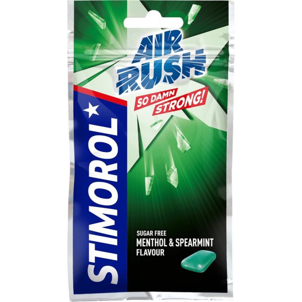 Stimorol AIR RUSH Menthol &amp; Spearmint 30 gr,