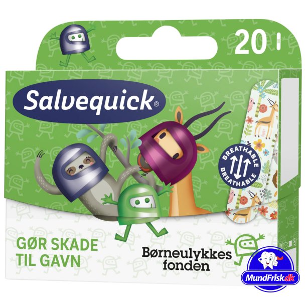 Salvequick Barngips Barnolycksfallsfond 20 st.