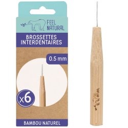 Bambu Gap Brushes Feel Natural 0,5 mm 6 st.