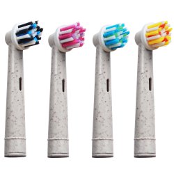 Vxtbaserade borsthuvuden fr Oral-B 4 st. Humble Co.