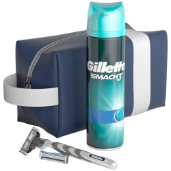 Gillette Mach3 Set Razor + Razor Blades + Rak Gel