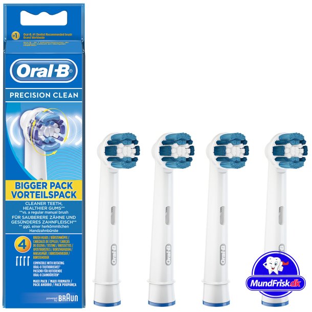 Oral-B Precision Clean Brstenkpfe ORIGINAL 4 Stk.