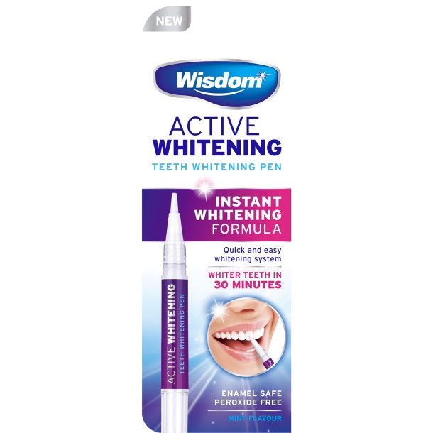 Wisdom Active Whitening Teeth Whitening Pen 2 ml.