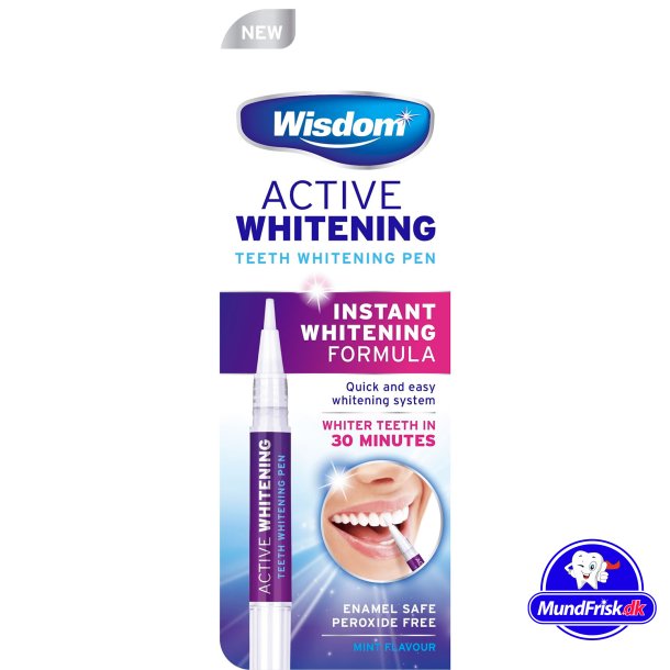 Wisdom Active Whitening Teeth Whitening Pen 2 ml.