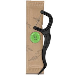 Hllbara tandtrdshllare Inslagna SmartLifEco Charcoal Mint 50 st.