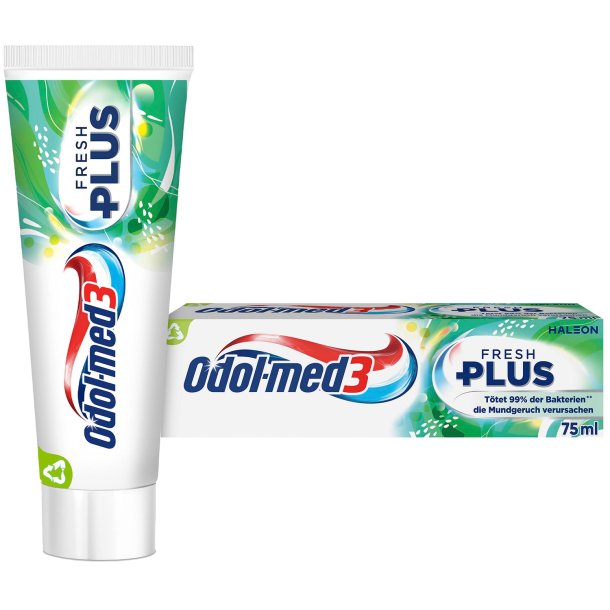 Odol Med3 Tandpasta Fresh Plus 75 ml.