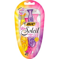 BIC Miss Soleil Engangsskrabere Color Collection 4 stk.