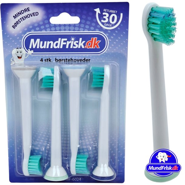 Kleine Brstenkpfe fr Philips SoniCare 4 Stk. kompatibel