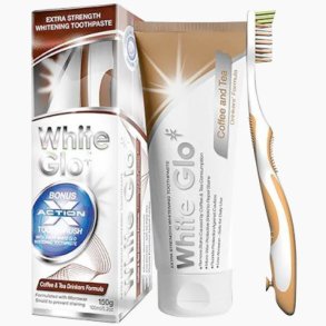 Tannbleking Tannkrem White Glo Coffee & Tea Drinkers Extra Strength