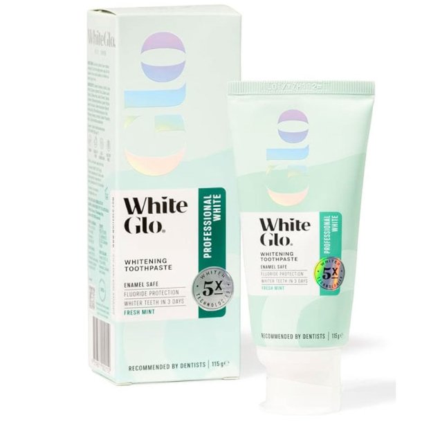 Tannbleking Tannkrem WHITE GLO Professional White 115g