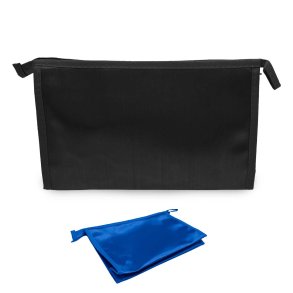 Toilettaske Satin Setablu 23x15 cm