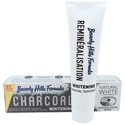 BEVERLY HILLS FORMULA Tandpasta Charcoal Natural Whitening 100 ml.