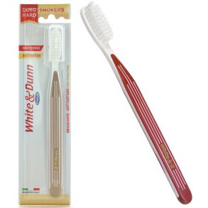Hrd Tandbrste PIAVE Smokers White & Dunn