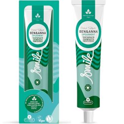 Naturlig Tandpasta BEN &amp; ANNA Spearmint Fluor 75 ml.