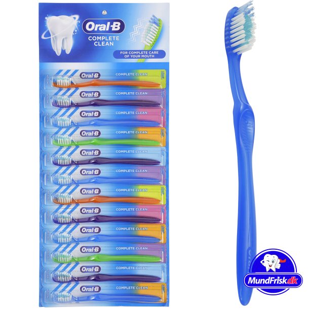 12 stk. Oral-B Tandbrster Complete Clean Medium