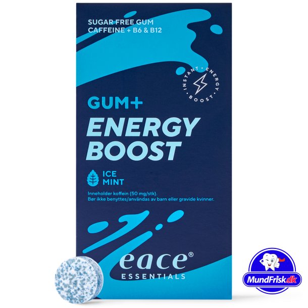 Eace Xylitol Tyggegummi Energy Boost Gum+