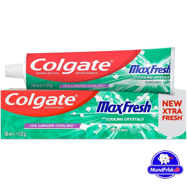 Colgate Tannkrem MaxFresh Cooling Crystals Clean Mint 100 ml