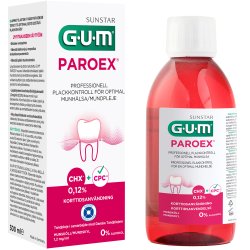 GUM Chlorhexidin Mundwasser Paroex 0,12 % 300 ml