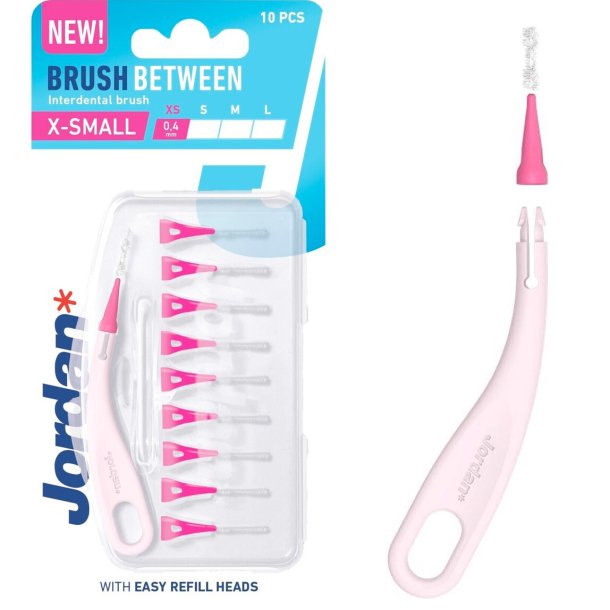 Jordan Between brushes Brush Between XS 0,4 mm ROSA