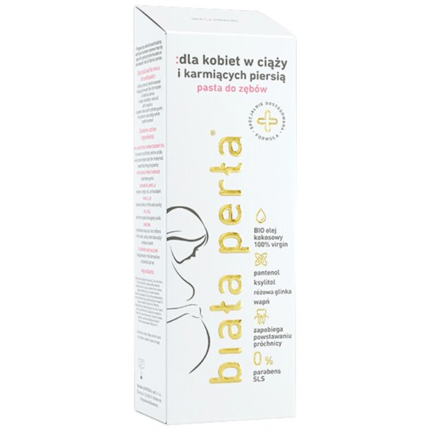 Tandpasta til Gravide og Ammende BIALA PERLA 75 ml.