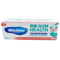 Klorheksedin Tannkrem WISDOM Tannkrem Daily Gum Health 100 ml