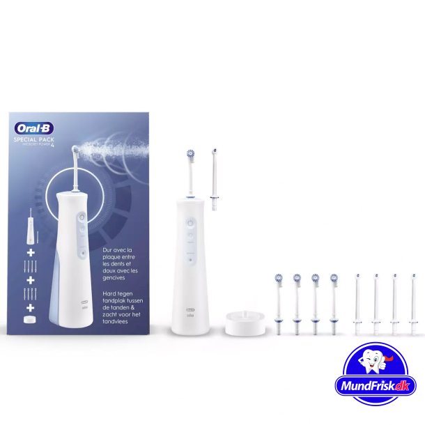 Oral-B Mundusch Microjet Power 4 Hydropulseur inklusive 8 st. Munstycken