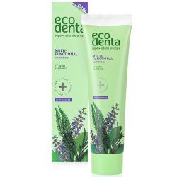 Naturlig Hydroxyapatite vxttandkrm ECODENTA MultiFunctional 100 ml