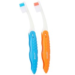 Reisetannbrster 2 pcs. ACTIVE Oral Care Voyager Folding 